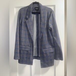 Liverpool Blue Plaid Women's Blazer